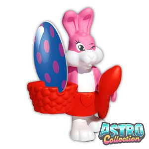 Sorpresine kinder Pasqua 2026: VC245 - Coniglio Rosa in vendita