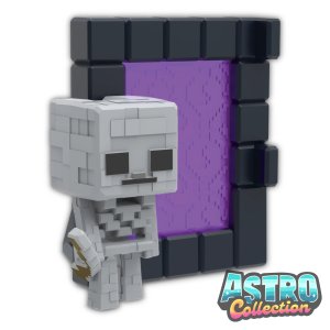 Sorpresine kinder Minecraft 2026: VC315 - Scheletro con portale del nether in vendita
