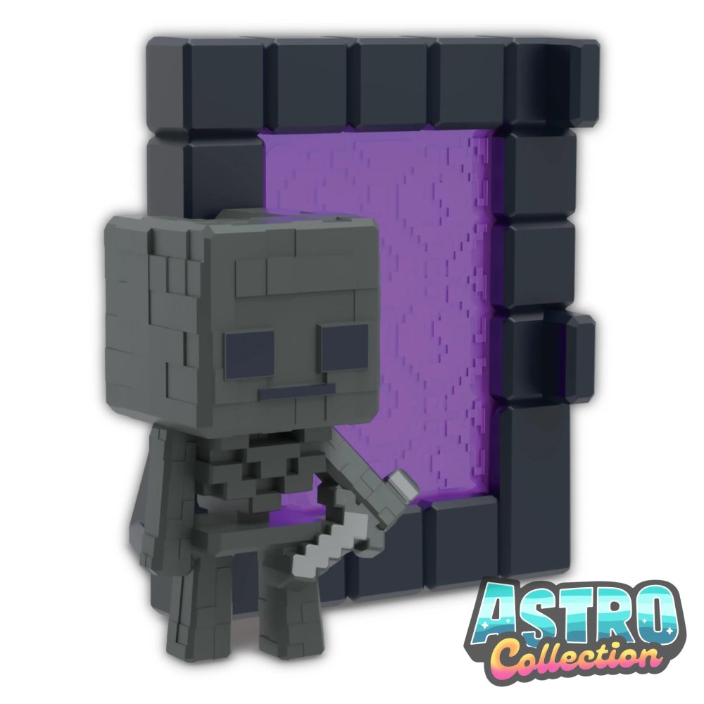 Sorpresine kinder Minecraft 2026: VC326 - Scheletro Wither con portale in vendita