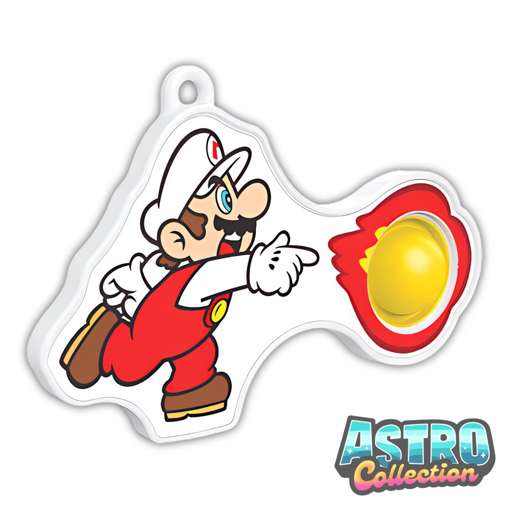 Sorpresine Kinder joy Super Mario 2025: VQ399 - Mario Fuoco in vendita