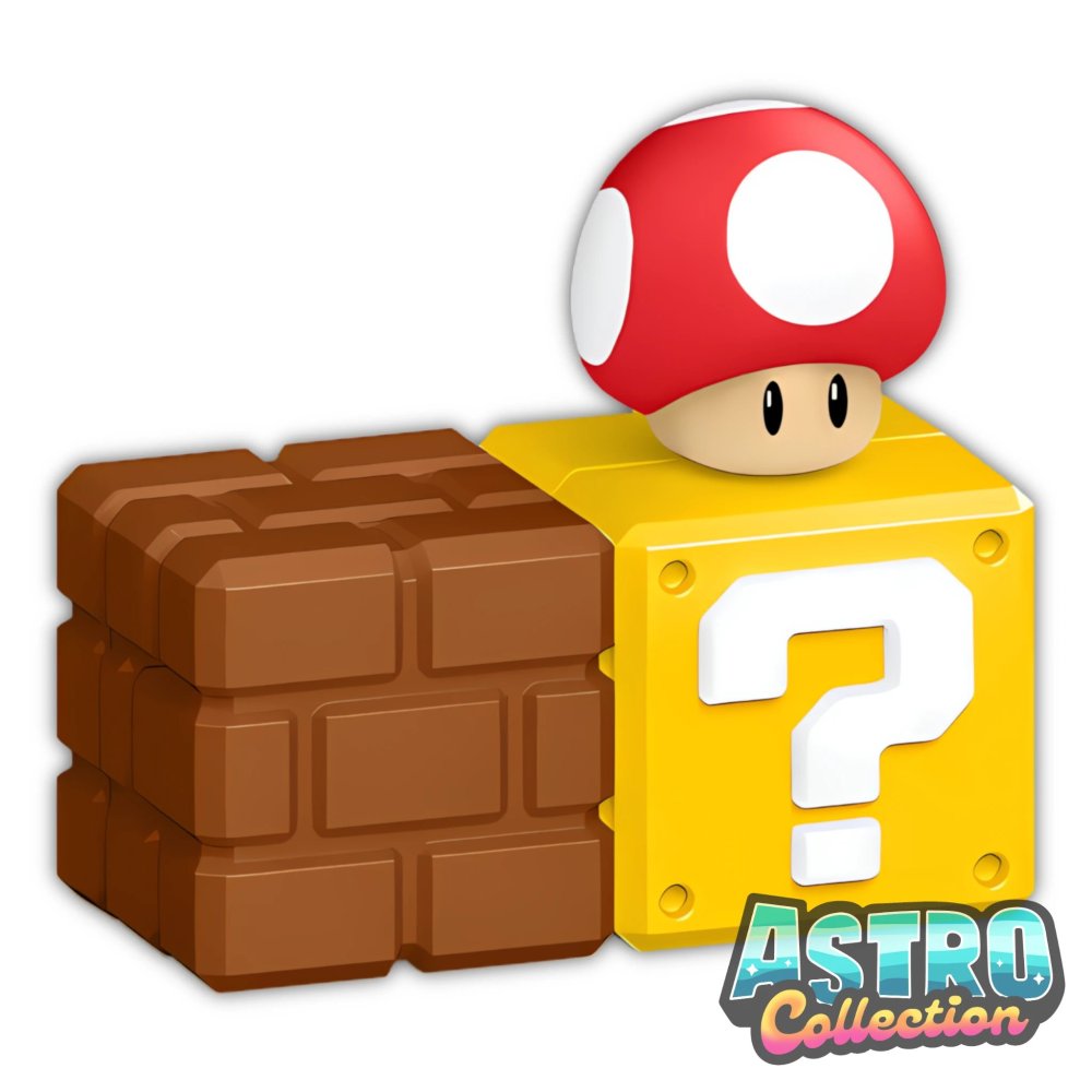 Sorpresine Kinder joy Super Mario 2025: VQ422 - Fungo rosso in vendita