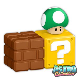 Sorpresine Kinder joy Super Mario 2025: VQ422A - Fungo verde in vendita
