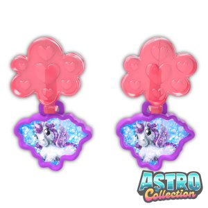 Sorpresine Unicorni 2025: VC157A - Orecchino unicorno viola in vendita