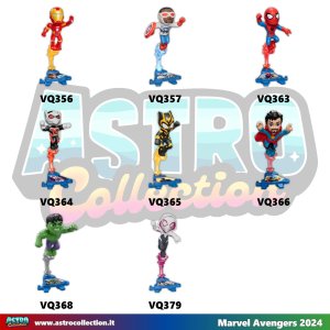 Sorpresine kinder Eroi Marvel 2024: SERIE COMPLETA (8 pz) in vendita