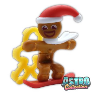 Sorpresine kinder Natale 2024: VQ252 - Omino di marzapane in vendita