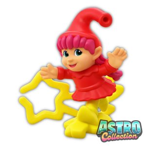 Sorpresine kinder Natale 2024: VQ257 - Elfo rosso in vendita