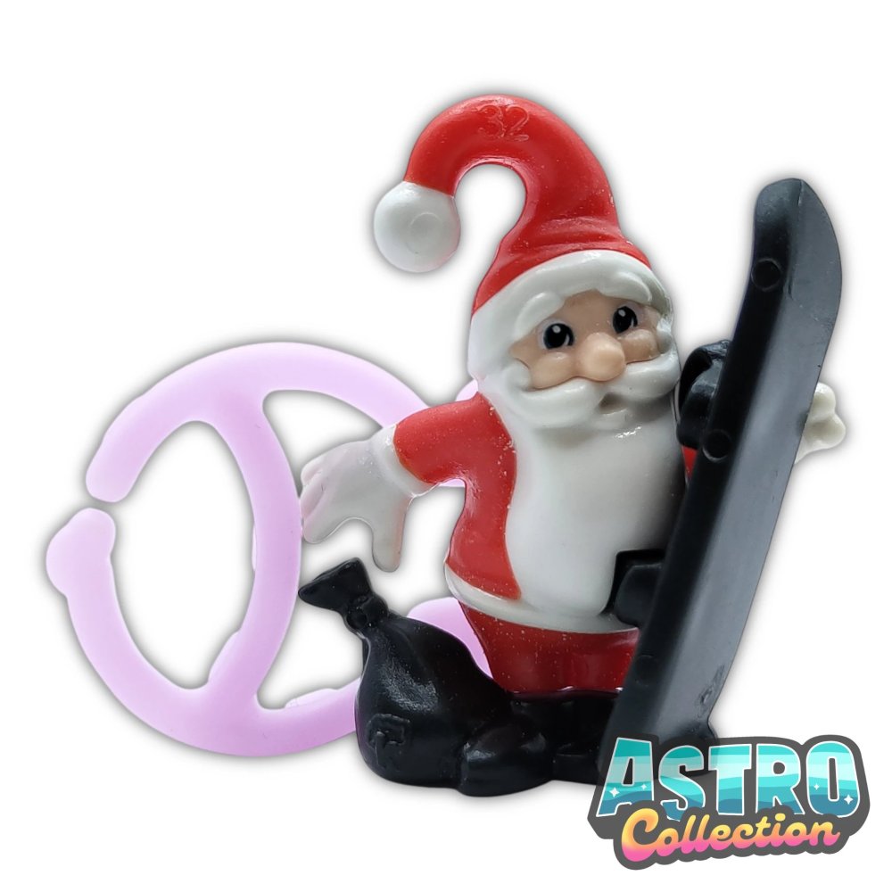 Sorpresine kinder Natale 2024: VQ261 - Babbo Natale con snowboard in vendita