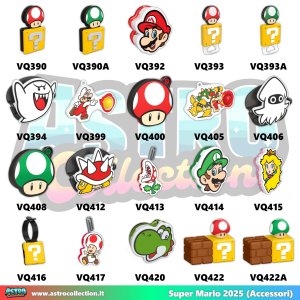 Sorpresine Kinder joy Super Mario 2025: SERIE ACCESSORI (20pz) in vendita
