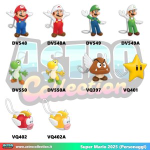 Sorpresine Kinder joy Super Mario 2025: SERIE PERSONAGGI (10pz) in vendita