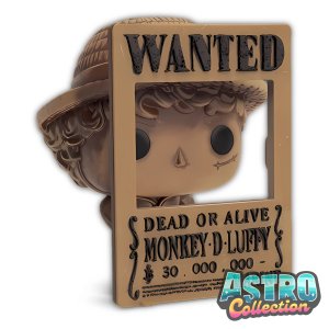 Sorpresine kinder One Piece 2026: VS329 - Luffy "Wanted" in vendita