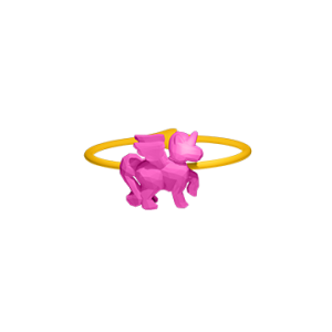 Sorpresine Unicorni 2025: VC406A - Braccialetto cambia colore bianco a rosa in vendita