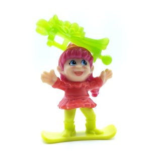 Sorpresine Natale 2025: VQ257A - Elfo rosso con snowboard in vendita