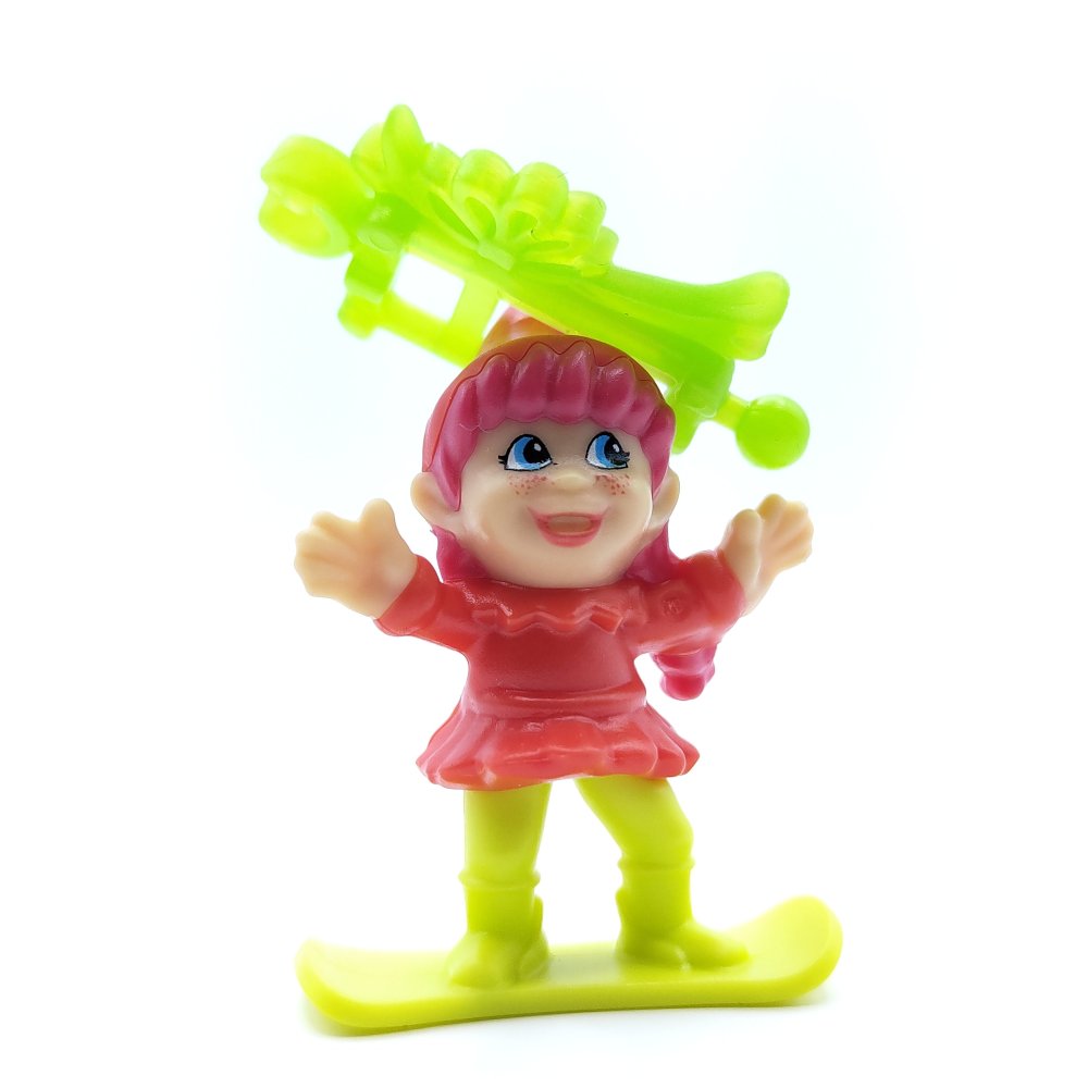 Sorpresine Natale 2025: VQ257A - Elfo rosso con snowboard in vendita