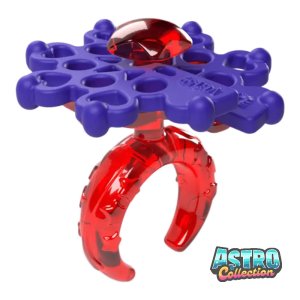 Sorpresine Unicorni 2025: VC158 - Anello fiore viola in vendita