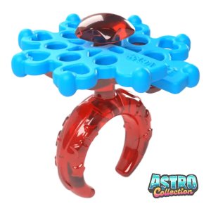 Sorpresine Unicorni 2025: VC159 - Anello fiore azzurro in vendita