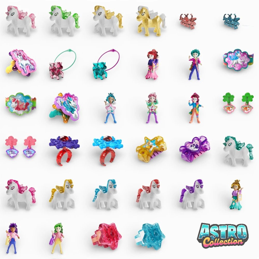 Sorpresine Unicorni 2025: - Serie Completa (34 Pezzi) in vendita