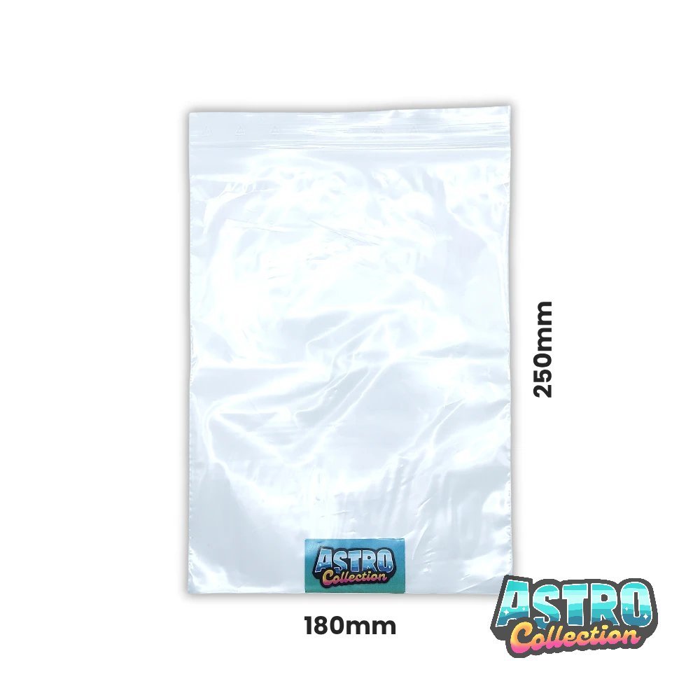 Sacchetti ZIP Richiudibili: 180x250mm in vendita