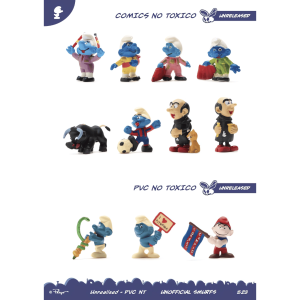 Catalogo Puffi "THE SMURFS: Official collector's guide" in vendita