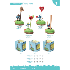Catalogo Puffi "THE SMURFS: Official collector's guide" in vendita