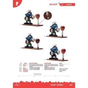 Catalogo Puffi "THE SMURFS: Official collector's guide" in vendita