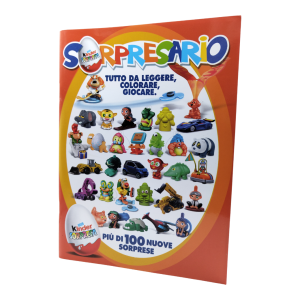 Catalogo sorpresine Kinder "Sorpresario 2007/2008" in vendita