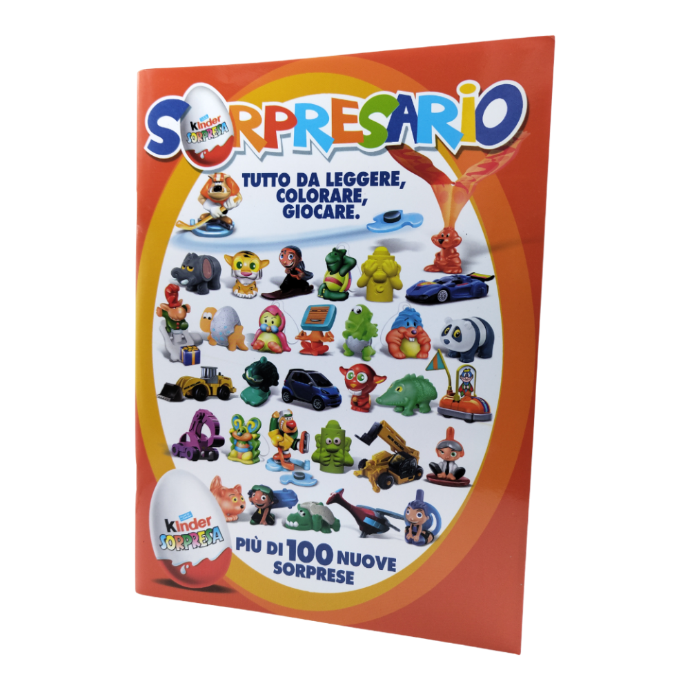 Catalogo sorpresine Kinder "Sorpresario 2007/2008" in vendita