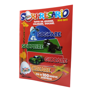 Catalogo sorpresine Kinder "Sorpresario 2010/2011" in vendita