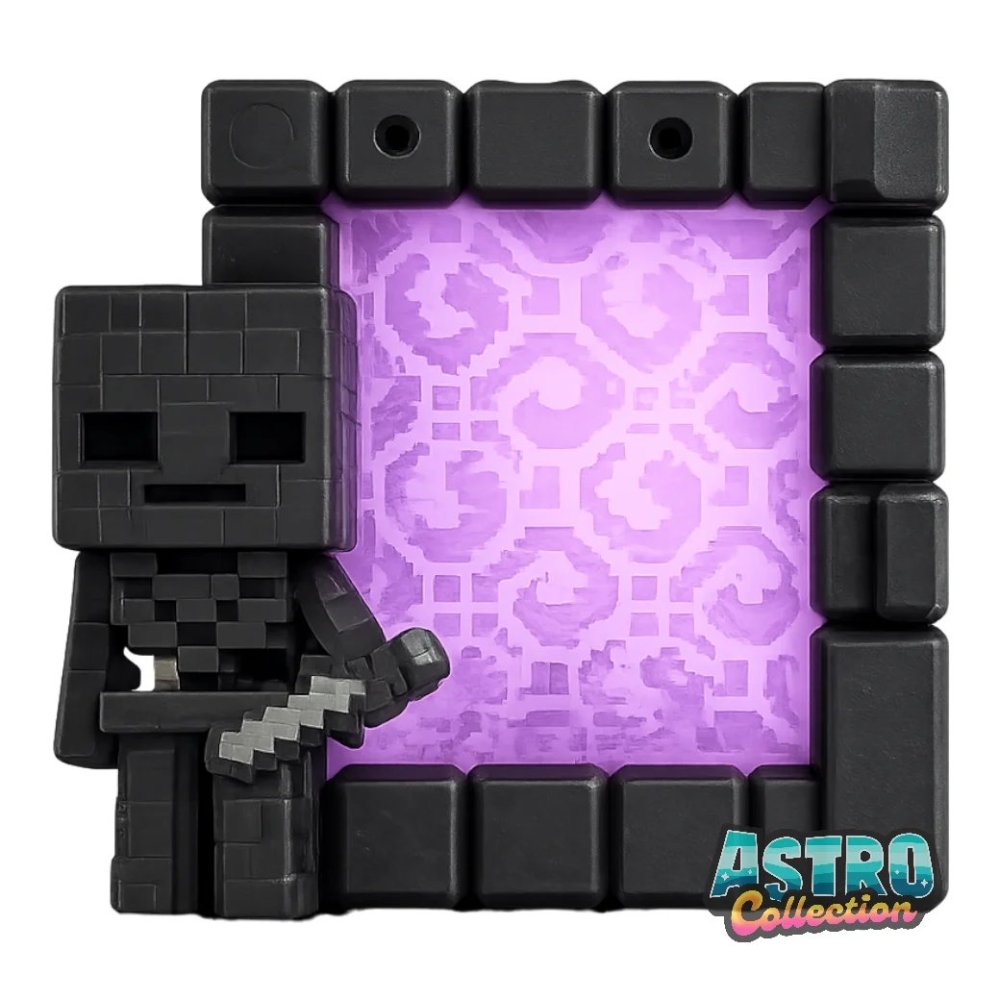 Sorpresine kinder Minecraft 2026: VC326 - Scheletro Wither con portale in vendita