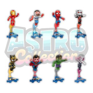 Sorpresine kinder Eroi Marvel 2024: SERIE COMPLETA (8 pz) in vendita