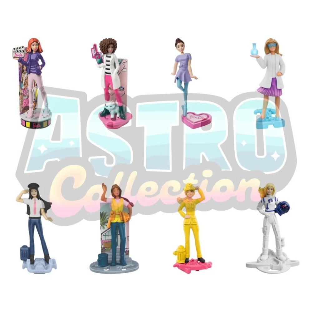 Sorpresine kinder Barbie 2024: SERIE COMPLETA (8pz) in vendita