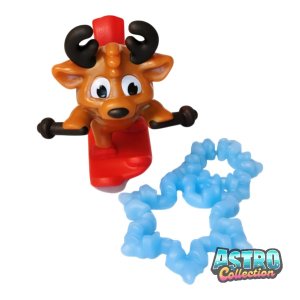 Sorpresine kinder Natale 2024: VQ260 - Renna con gli sci in vendita